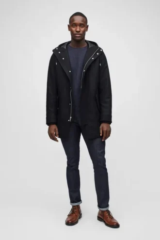 The Wool Parka – Water Repellent, Hooded & Quilted