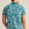 Trippy Floral Cabana Sweater Polo