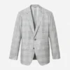 Unconstructed Italian Linen Blazer in Extended Sizes
