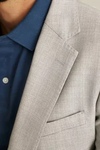 Unconstructed Italian Wool Blazer