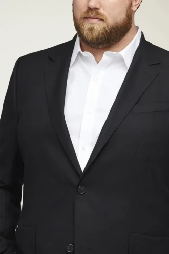 Unconstructed Italian Wool Blazer | Extended Sizes