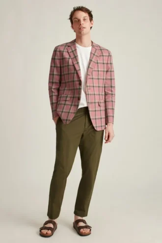 Unconstructed Linen Blazer