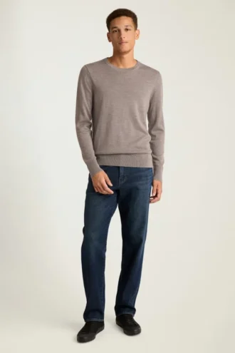 Washable Merino Crew Neck Sweater