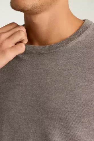 Washable Merino Crew Neck Sweater