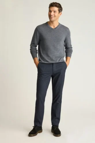 Washable Merino V-Neck Sweater