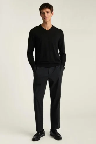 Washable Merino V-Neck Sweater