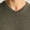 Washable Merino V-Neck Sweater