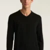 Washable Merino V-Neck Sweater