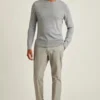 Washable Merino Wool Crew Neck Sweater
