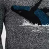 Whale Crew Neck Sweater