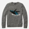 Whale Crew Neck Sweater