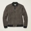 Wool Blend Sweater Bomber