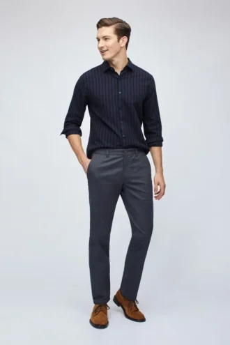 Yarn Dye Stretch Chinos